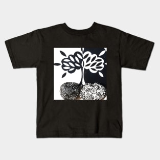 True Nature - Black & White Kids T-Shirt
